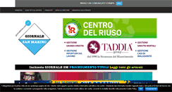 Desktop Screenshot of giornalesm.com